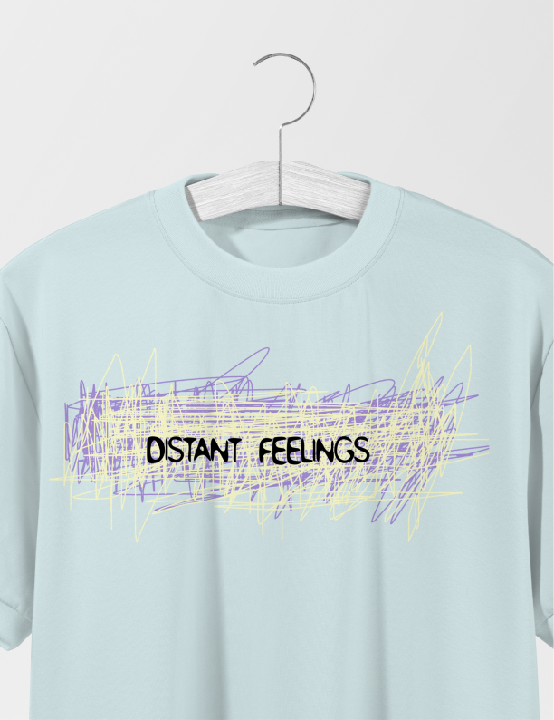 Feelings | Lightweight | 100% Organic Cotton | Unisex Relaxed Fit T-Shirt