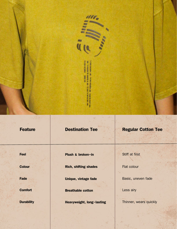 Destination Drop Shoulder Unisex T-Shirt