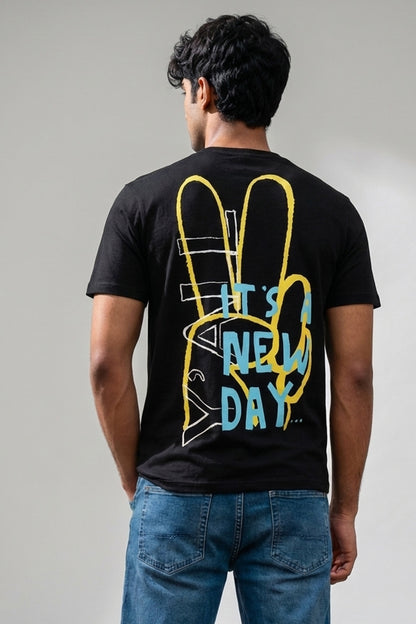 New Day| Lightweight | 100% Organic Cotton | Regular Fit T-Shirt