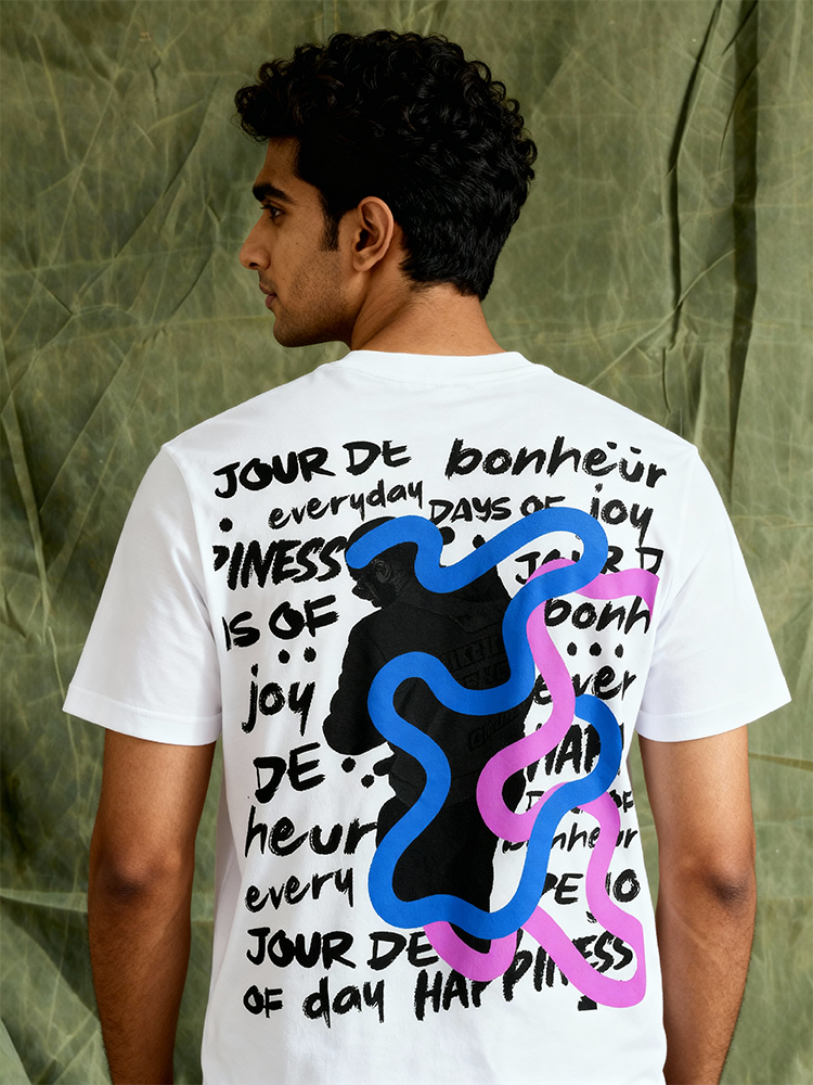 Jour | Lightweight | 100% Organic Cotton| Regular Fit T-Shirt