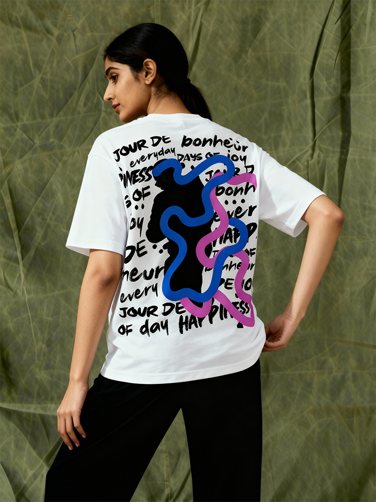 Jour | Lightweight | 100% Organic Cotton| Regular Fit T-Shirt