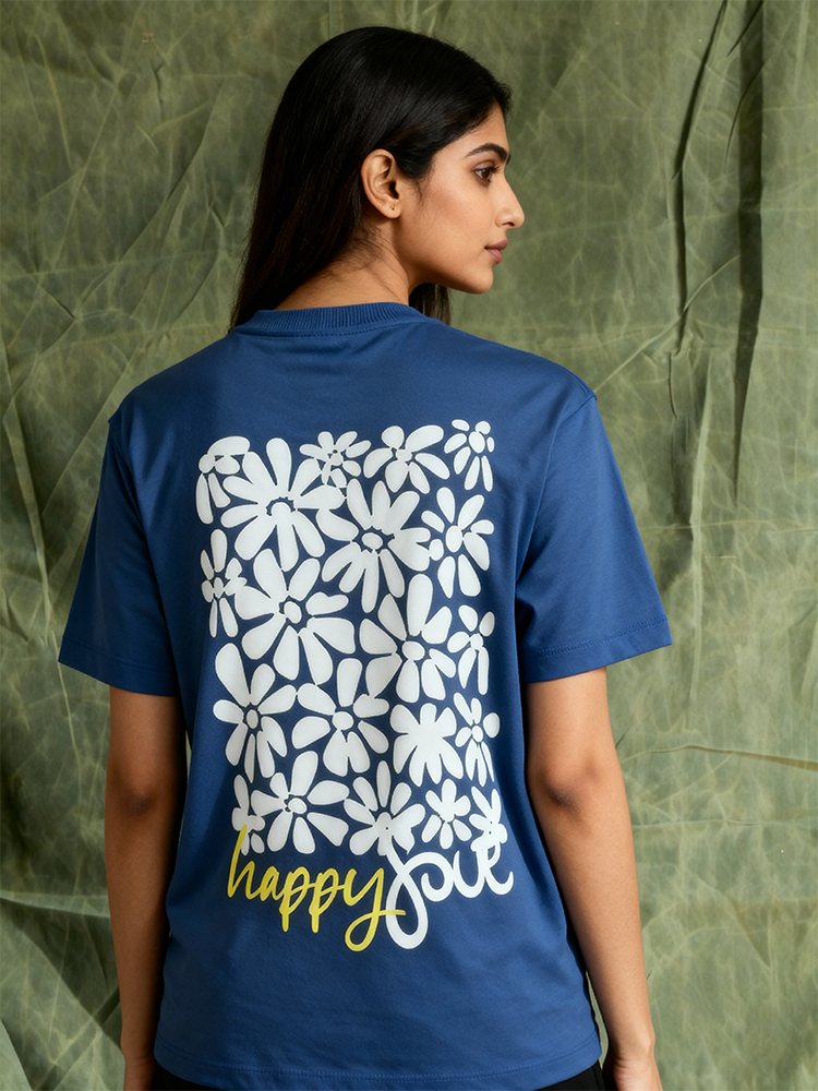 Happy Soul | Lightweight | 100% Organic Cotton | Regular Fit T-Shirt