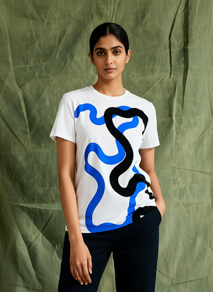 Jour | Lightweight | 100% Organic Cotton| Regular Fit T-Shirt