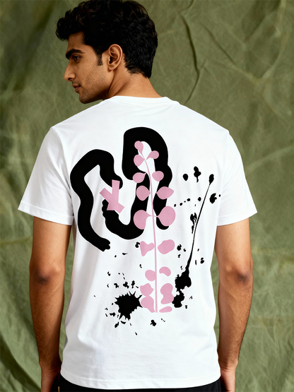 Splatter | Lightweight | 100% Organic Cotton | Regular Fit T-Shirt