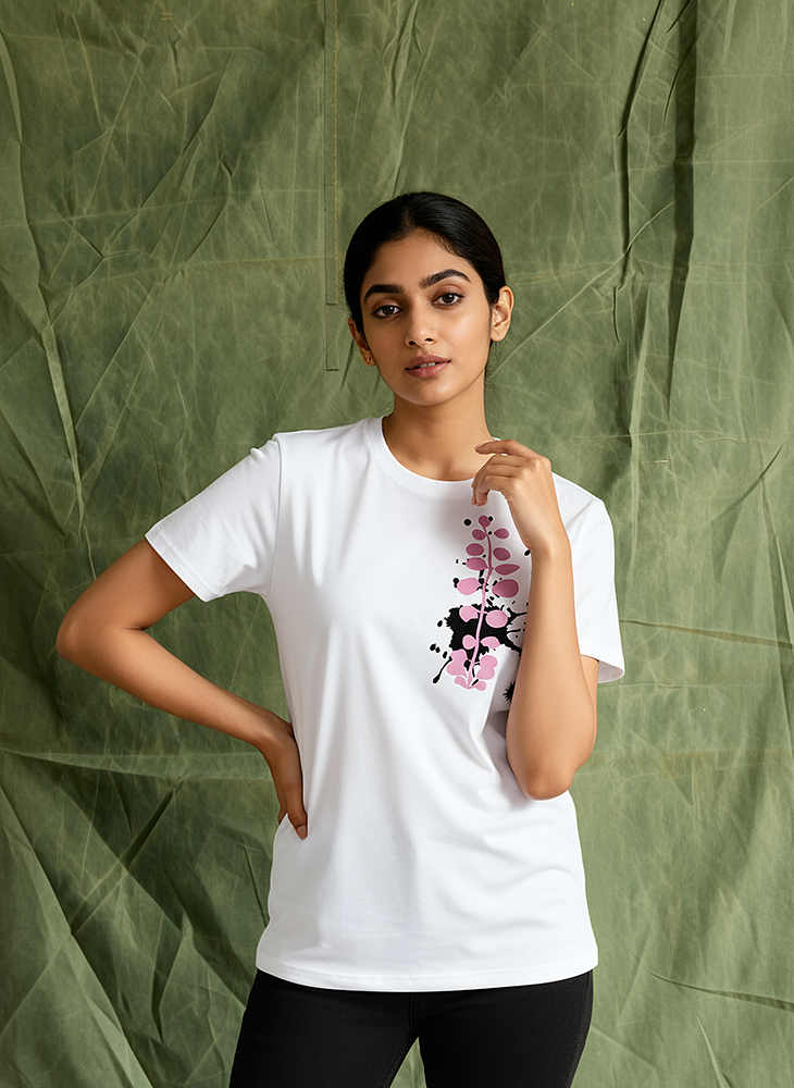 Splatter | Lightweight | 100% Organic Cotton | Regular Fit T-Shirt