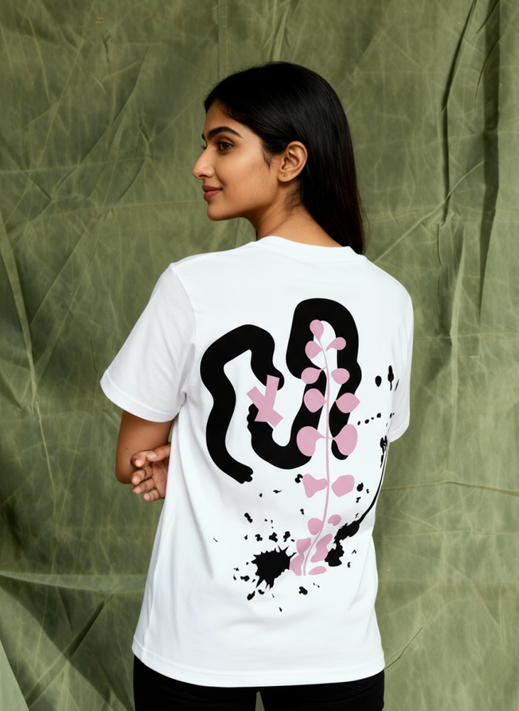 Splatter | Lightweight | 100% Organic Cotton | Regular Fit T-Shirt