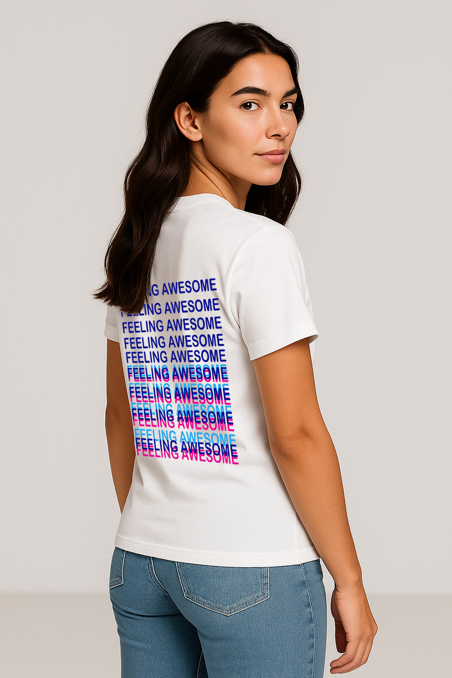 Awesome | Regular Fit T-Shirt | 100% Organic Cotton | Screen Printed