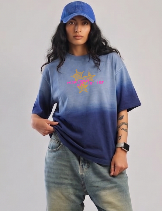 "No Rules" Ombre, Boxy Fit Unisex T-Shirt