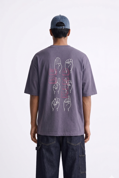 Be Kind | Lightweight | 100% Organic Cotton | Unisex Relaxed Fit T-Shirt