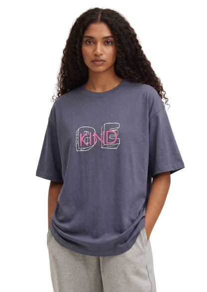 Be Kind | Lightweight | 100% Organic Cotton | Unisex Relaxed Fit T-Shirt
