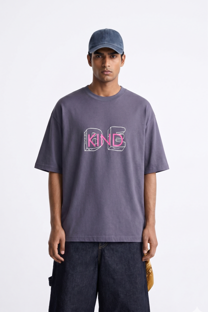 Be Kind | Lightweight | 100% Organic Cotton | Unisex Relaxed Fit T-Shirt
