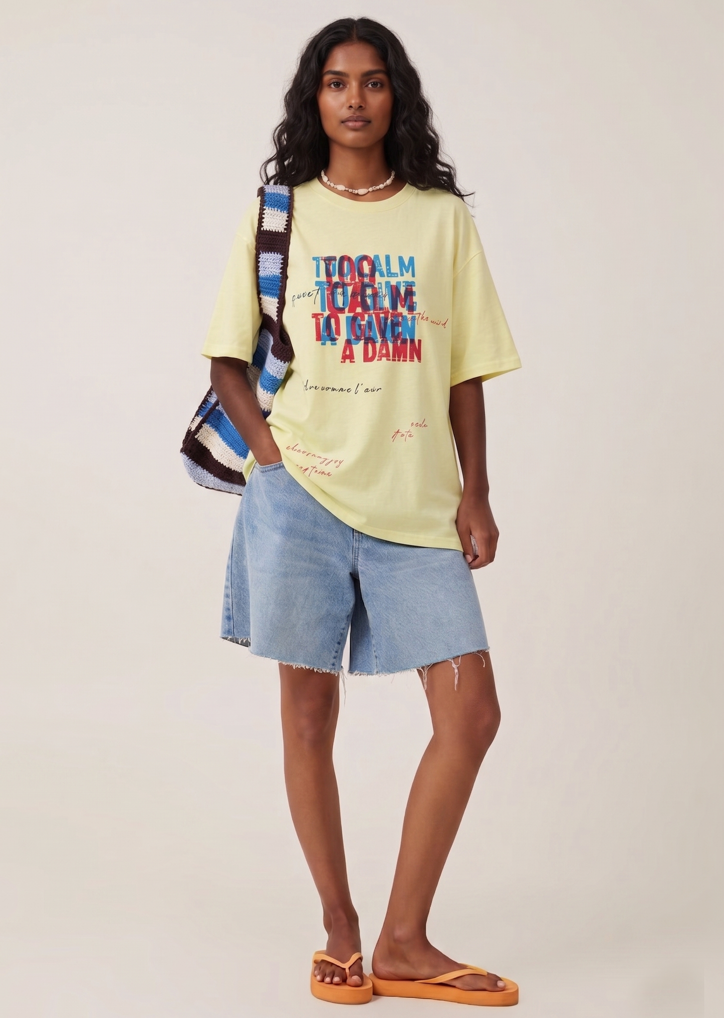 Calm | Lightweight | 100% Organic Cotton |  Unisex Relaxed Fit T-Shirt