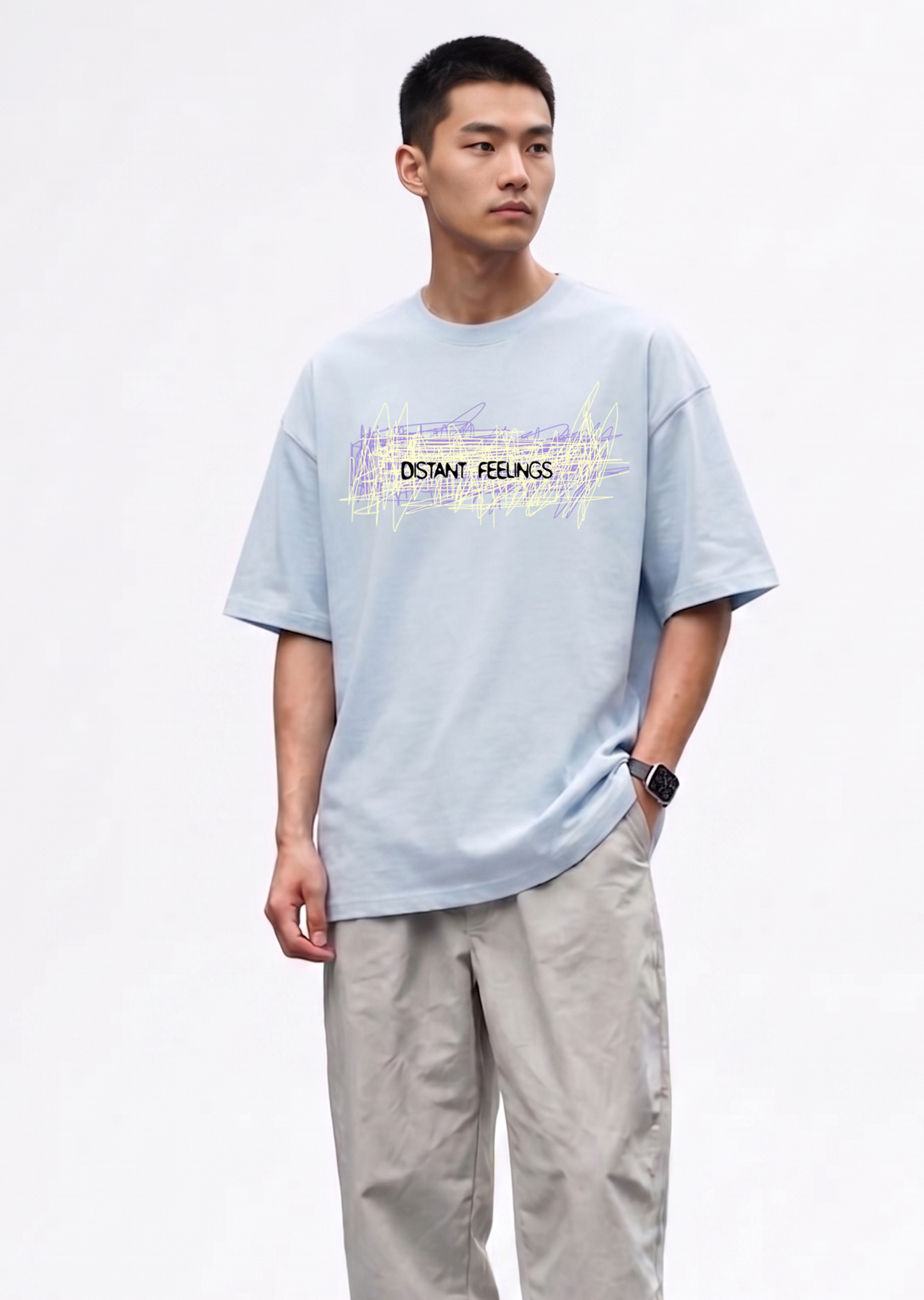 Feelings | Lightweight | 100% Organic Cotton | Unisex Relaxed Fit T-Shirt