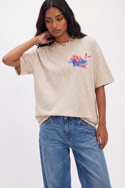 Butterfly Washed Unisex T-Shirt