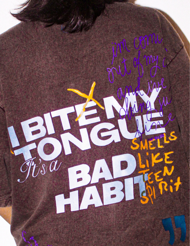 Bad Habit Drop Shoulder Unisex T-Shirt