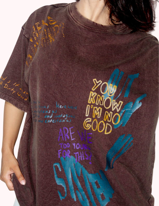 Bad Habit Drop Shoulder Unisex T-Shirt