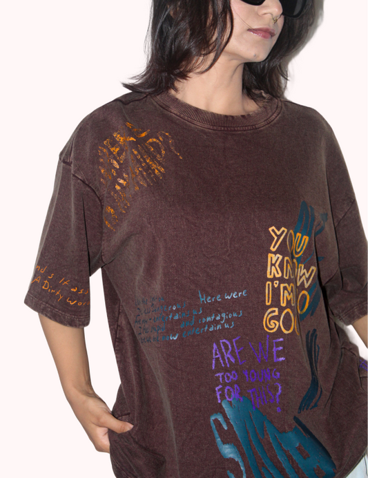 Bad Habit Drop Shoulder Unisex T-Shirt