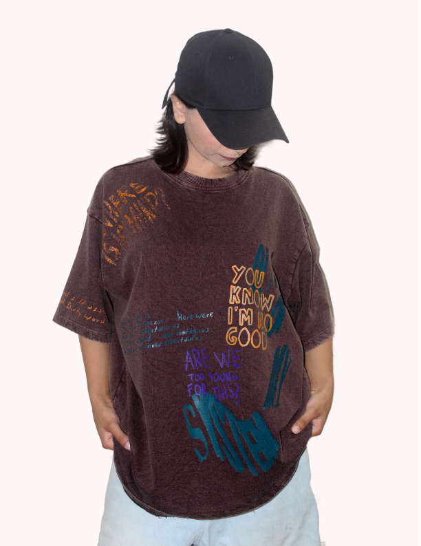 Bad Habit Drop Shoulder Unisex T-Shirt