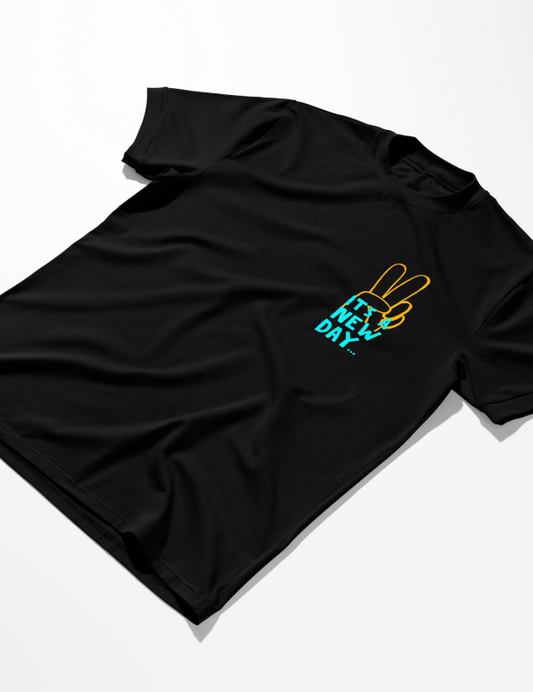 New Day| Lightweight | 100% Organic Cotton | Regular Fit T-Shirt