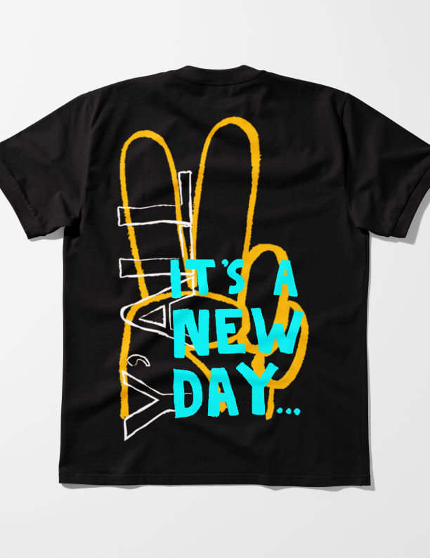 New Day| Lightweight | 100% Organic Cotton | Regular Fit T-Shirt