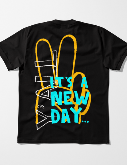 New Day| Lightweight | 100% Organic Cotton | Regular Fit T-Shirt