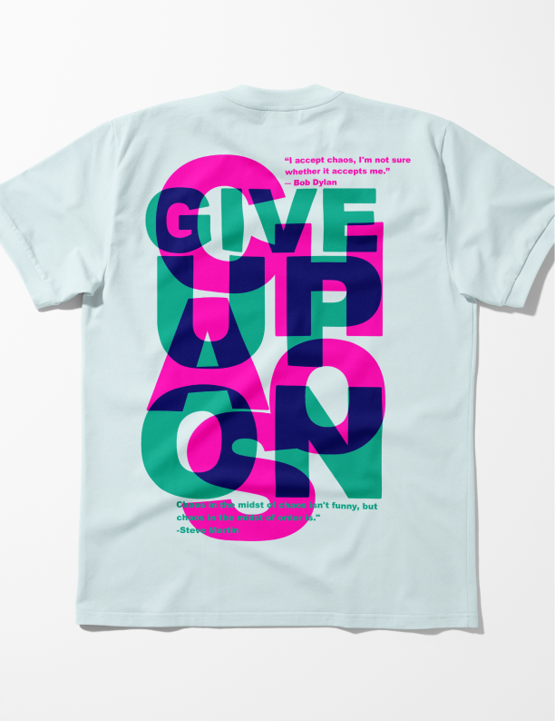 Chaos | Lightweight | 100% Organic Cotton | Unisex Relaxed Fit T-Shirt