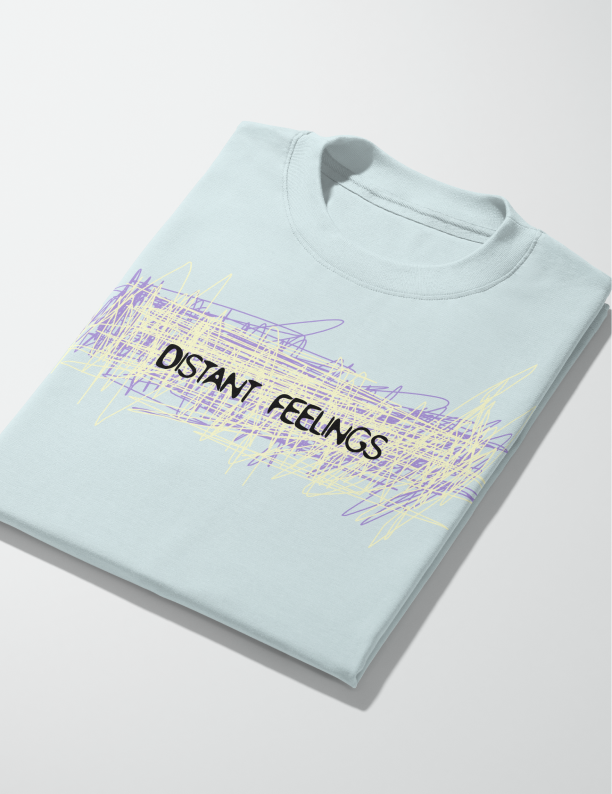 Feelings | Lightweight | 100% Organic Cotton | Unisex Relaxed Fit T-Shirt