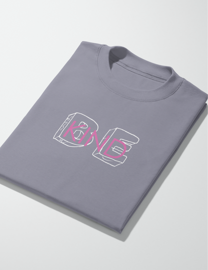 Be Kind | Lightweight | 100% Organic Cotton | Unisex Relaxed Fit T-Shirt