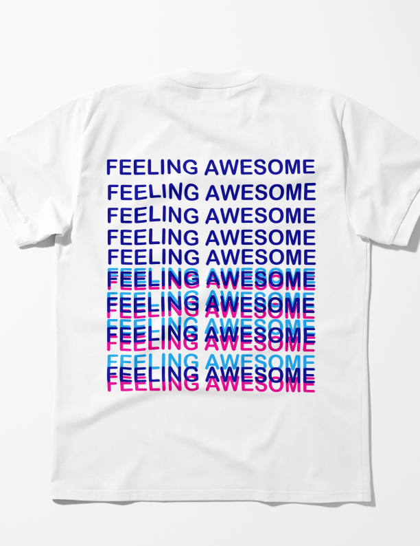 Awesome | Regular Fit T-Shirt | 100% Organic Cotton | Screen Printed