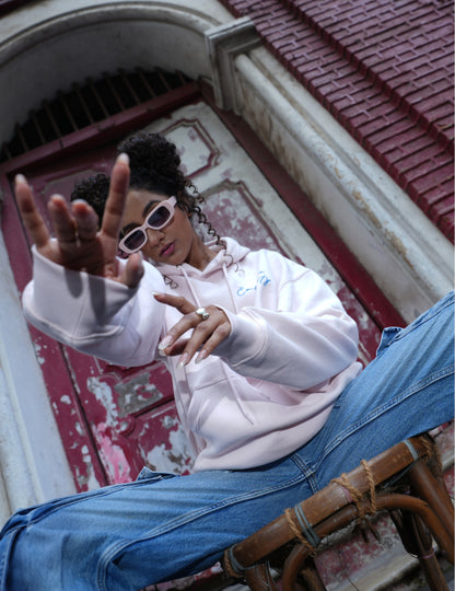 Rosa | Oversized Printed Hoodie