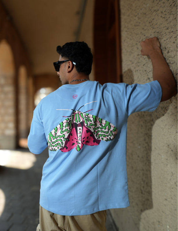 Wild and Free Oversized | 100% Cotton | 260 GSM | Puff Print T-shirt