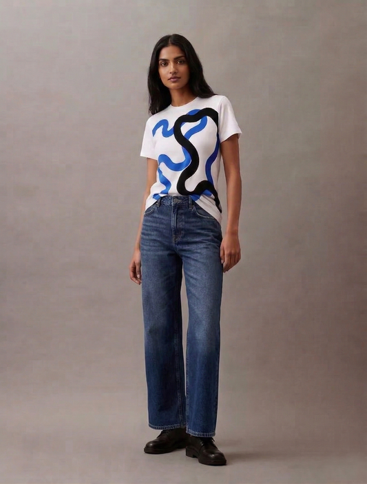 Jour | Lightweight | 100% Organic Cotton| Regular Fit T-Shirt