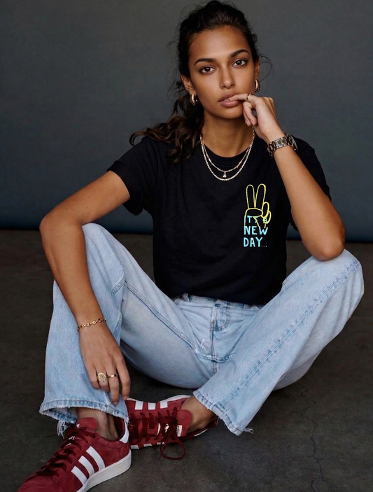 New Day| Lightweight | 100% Organic Cotton | Regular Fit T-Shirt