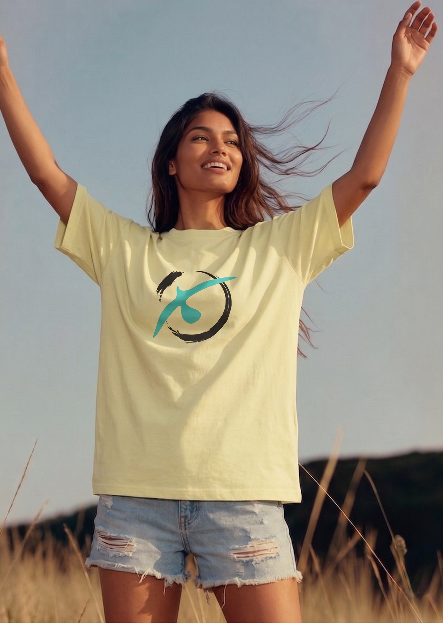 Peace | Lightweight | 100% Organic Cotton | Unisex Relaxed Fit T-Shirt
