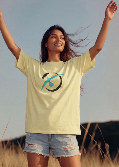 Peace | Lightweight | 100% Organic Cotton | Unisex Relaxed Fit T-Shirt