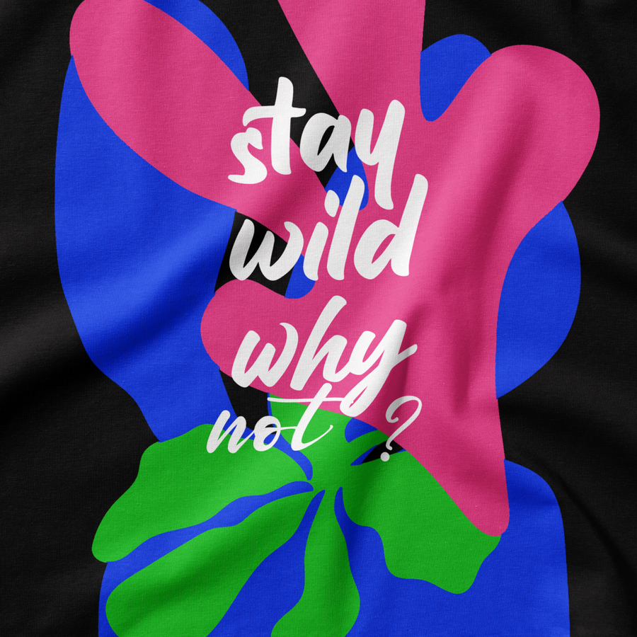 Stay Wild Regular Fit T-Shirt