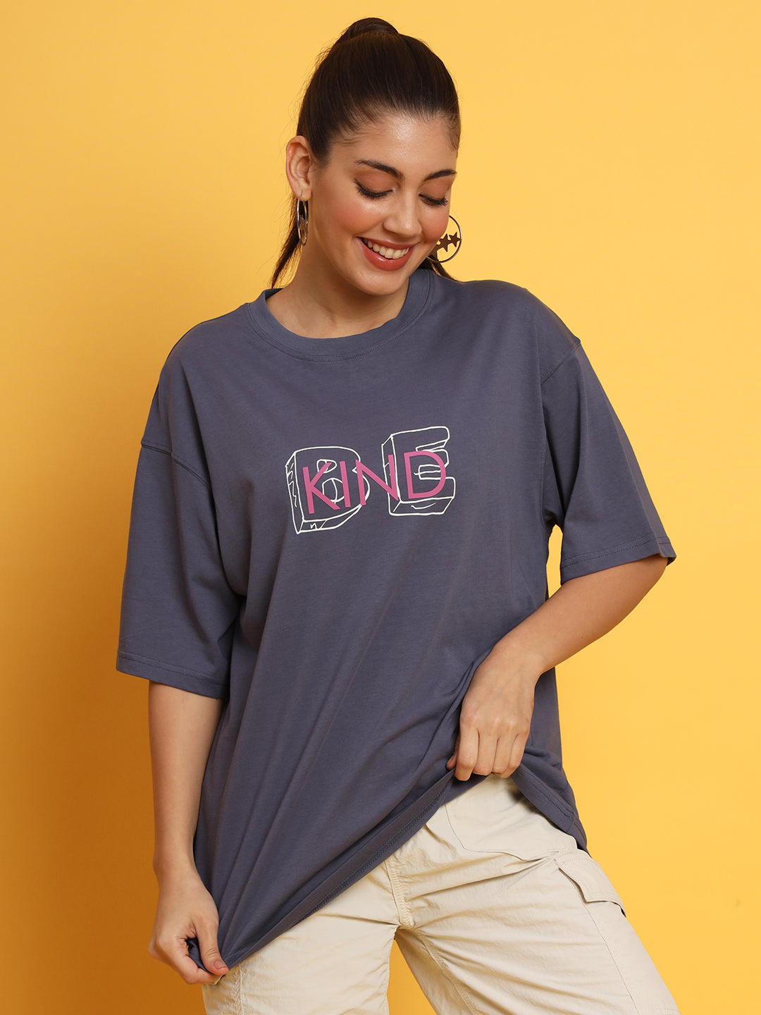 Be Kind | Lightweight | 100% Organic Cotton | Unisex Relaxed Fit T-Shirt