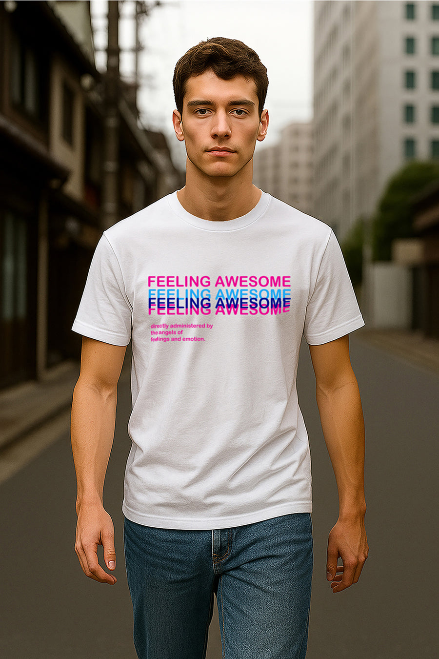 Awesome | Regular Fit T-Shirt | 100% Organic Cotton | Screen Printed