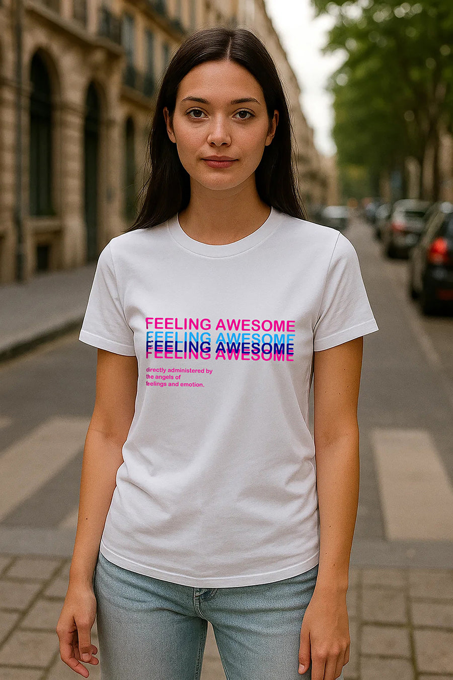 Awesome | Regular Fit T-Shirt | 100% Organic Cotton | Screen Printed