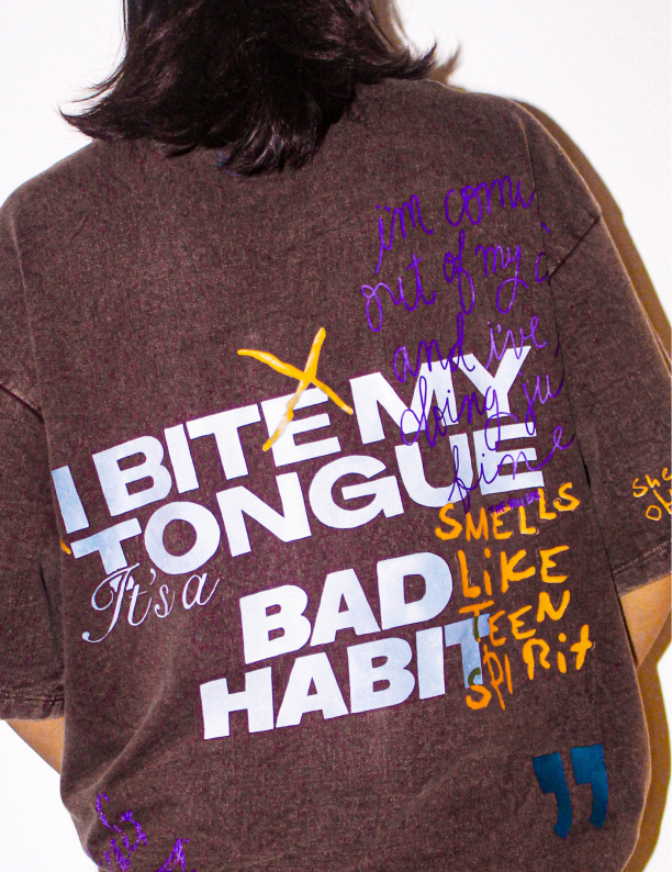 Bad Habit Drop Shoulder Unisex T-Shirt