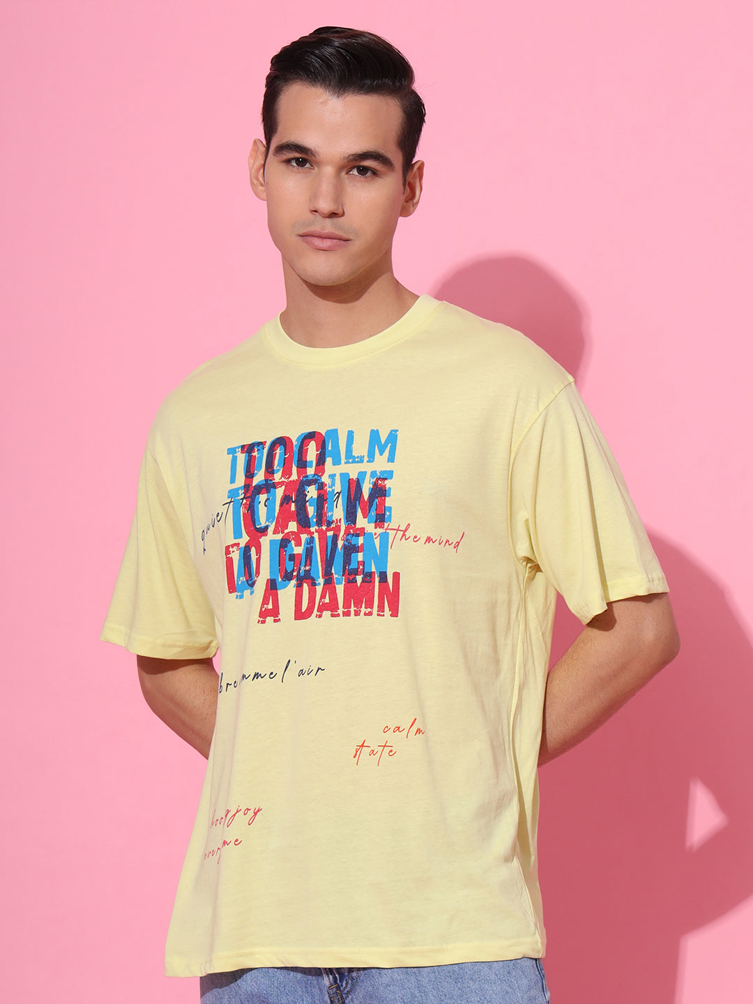 Calm | Lightweight | 100% Organic Cotton |  Unisex Relaxed Fit T-Shirt