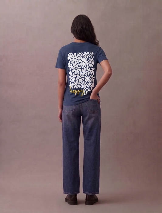 Happy Soul | Lightweight | 100% Organic Cotton | Regular Fit T-Shirt