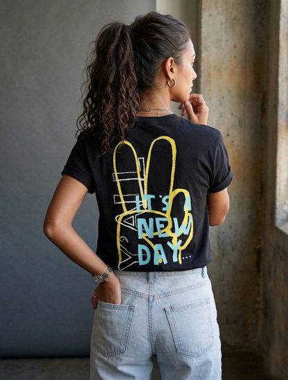 New Day| Lightweight | 100% Organic Cotton | Regular Fit T-Shirt