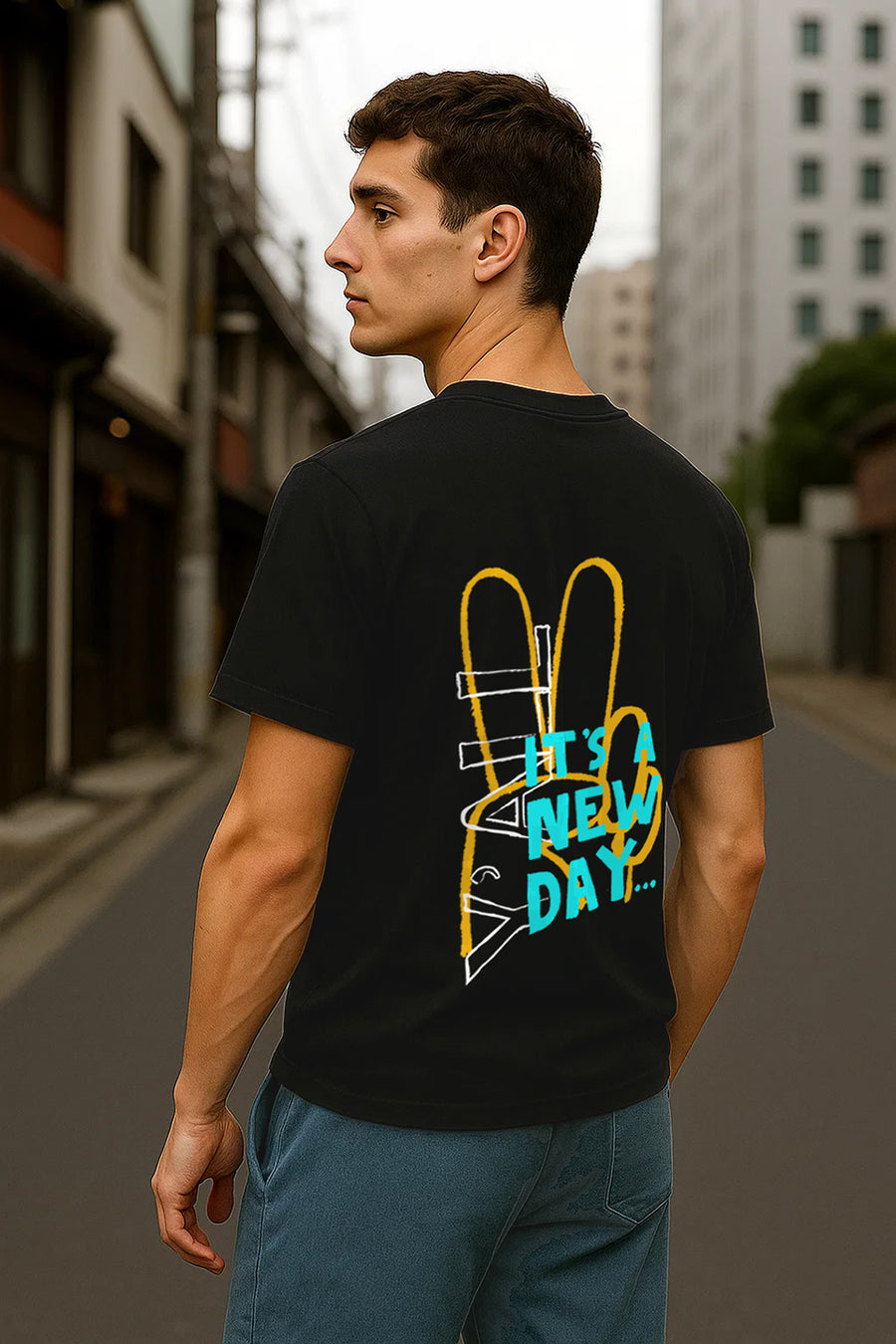 New Day| Lightweight | 100% Organic Cotton | Regular Fit T-Shirt