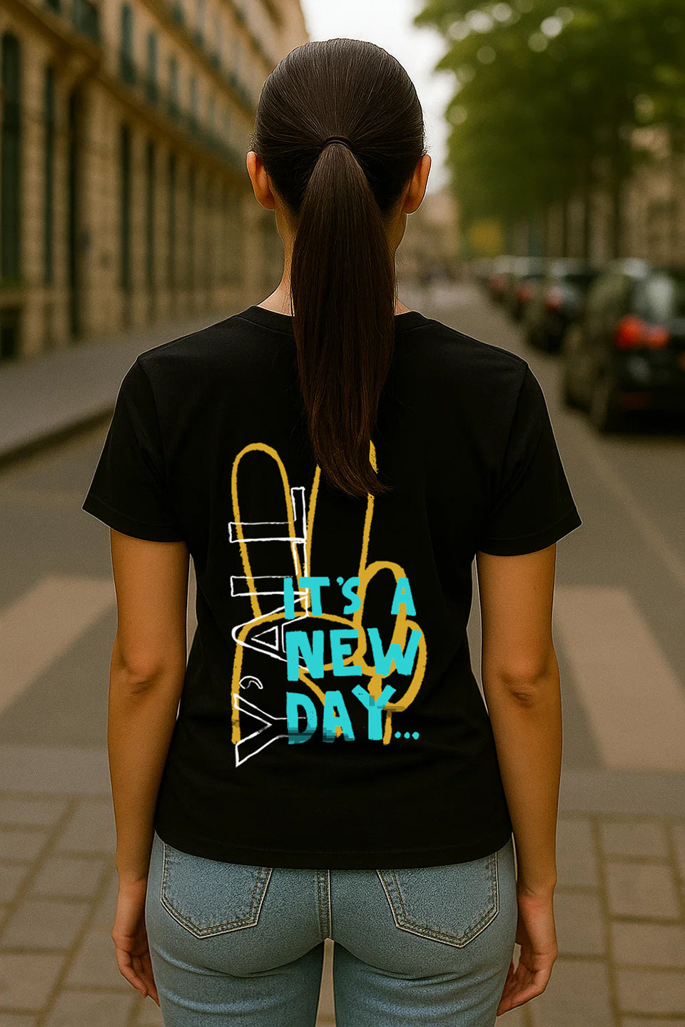 New Day| Lightweight | 100% Organic Cotton | Regular Fit T-Shirt