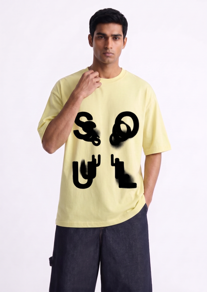 Soul | Lightweight | 100% Organic Cotton | Unisex Relaxed Fit T-Shirt