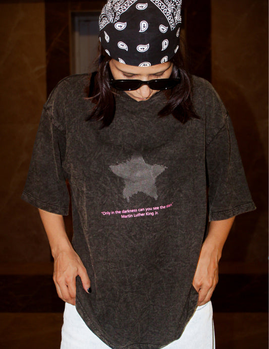 Star Drop Shoulder Unisex T-Shirt