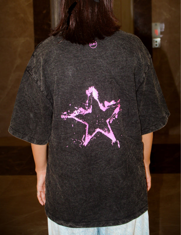 Star Drop Shoulder Unisex T-Shirt