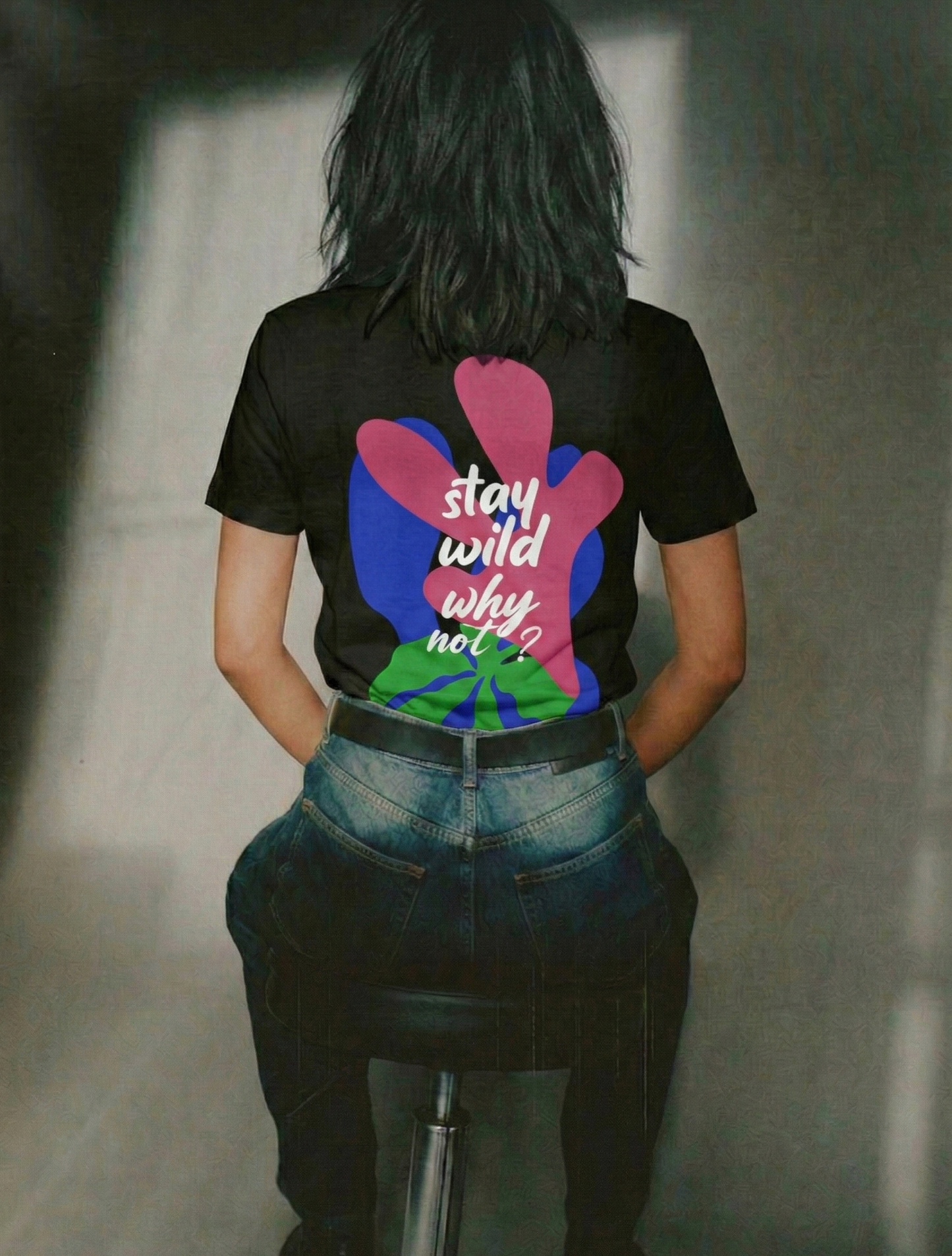 Stay Wild | Lightweight | 100% Organic Cotton | Regular Fit T-Shirt